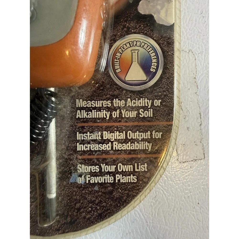 Rapitest Soil Digital Plus pH Meter Measure Acidity or Alkalinity. Read Descrip